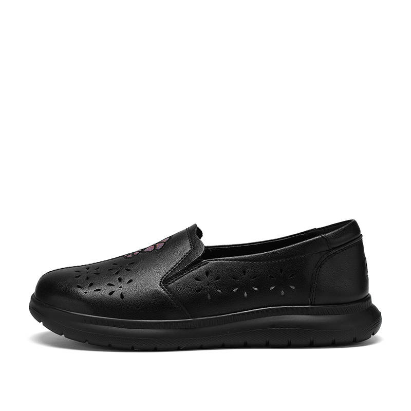 ZULIZ Cow Split Leather Casual Shoes Women's
