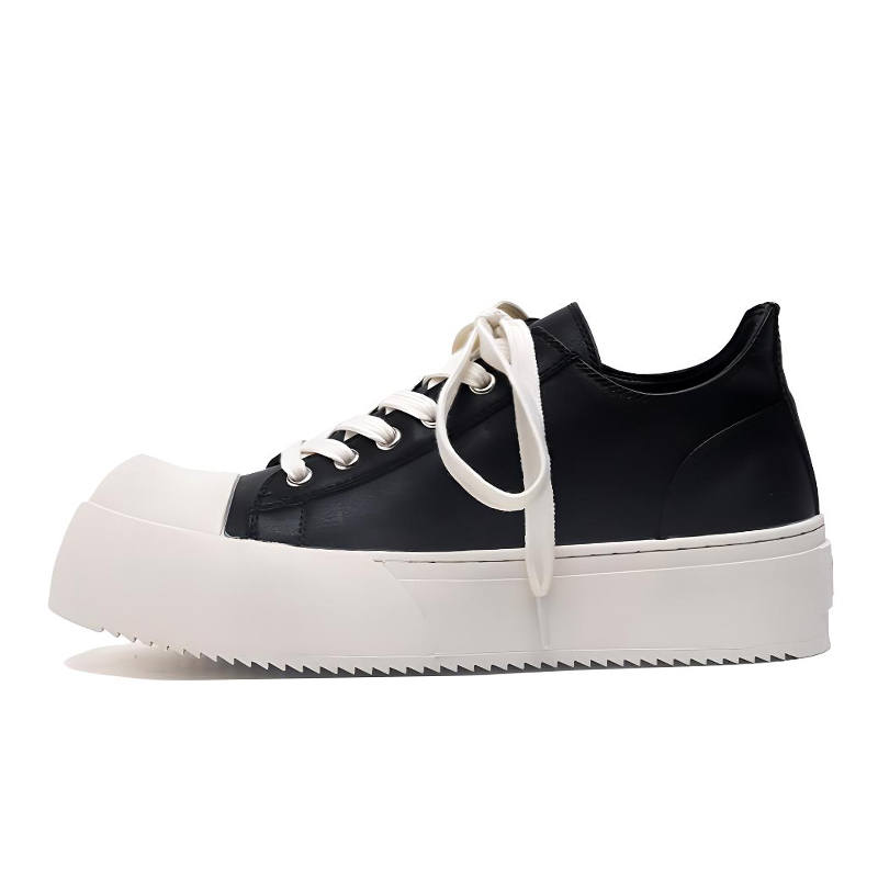 GULIA Slip Resistant, Abrasion Resistant, Breathable, Lightweight Low top Skateboard Shoes Unisex Black