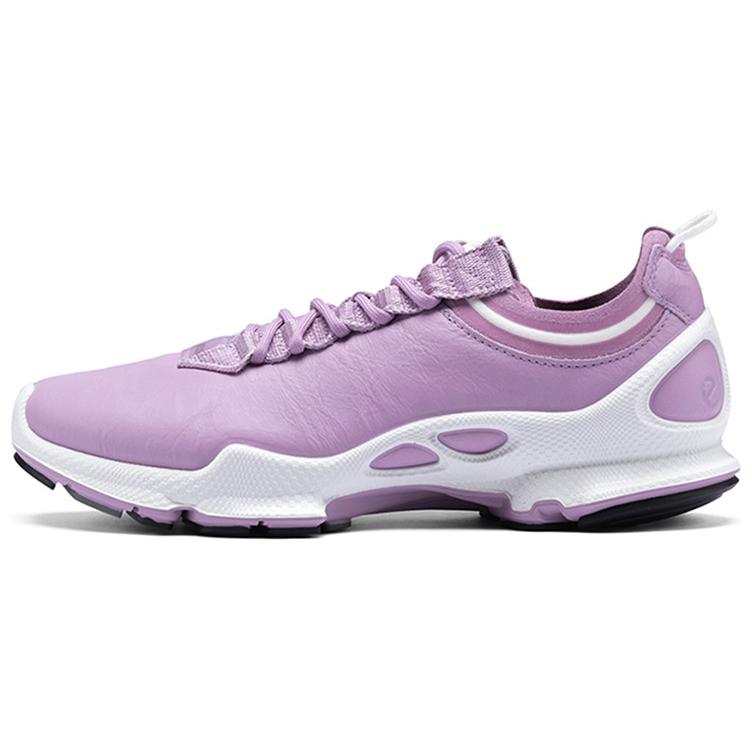 Ecco Cow Leather Low top Casual Shoes Women's Purple