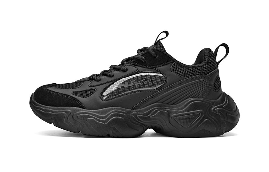 HLA Synthetic Leather Low top Chunky Sneakers Men's