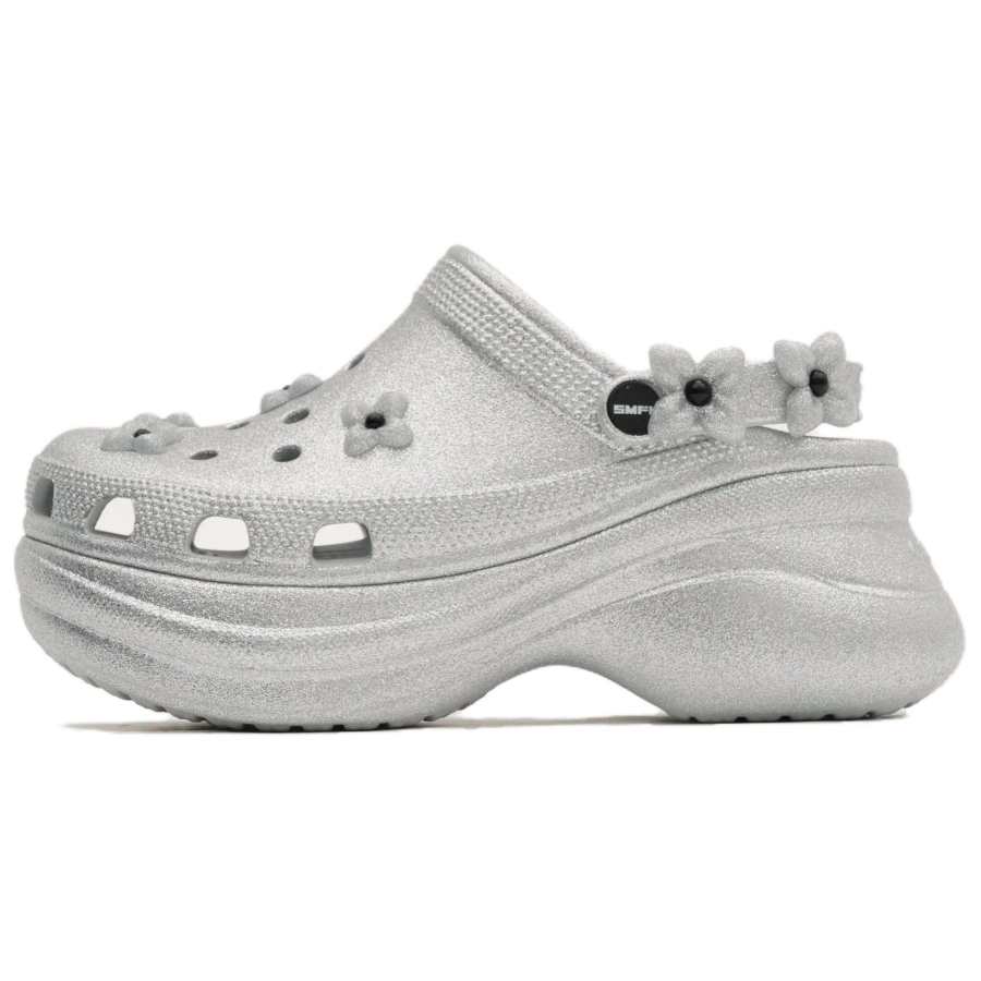 Crocs Crocs x SMFK Bae Clog Whale Clogs Women's Silver
