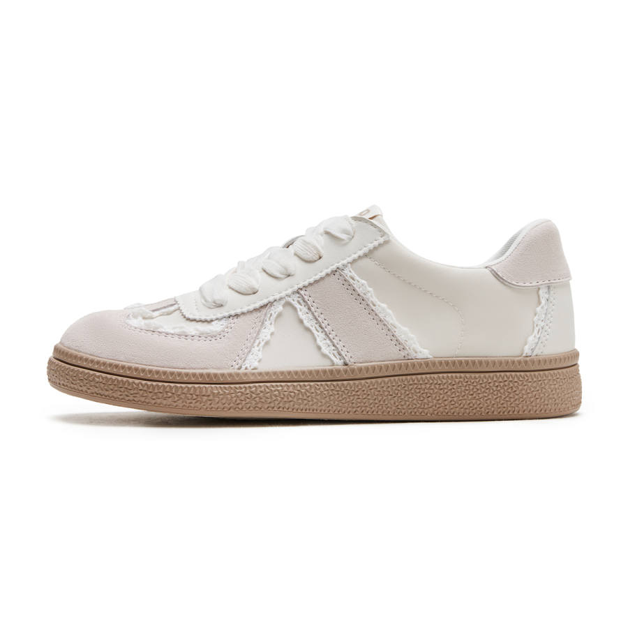 Hotwind Butter Lace Collection Fabric Low top Skateboard Shoes Women's