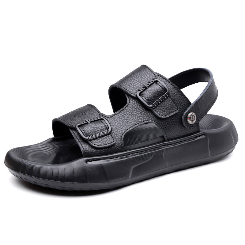 CKVUSAMG CKVUSAMG Beach Sandals Men's Black