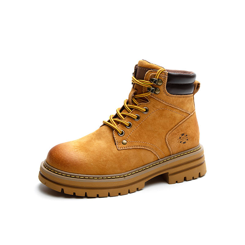 PLO CART Short Combat Boots Unisex Earth Yellow
