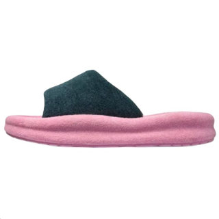 SKYLRK Slide Slippers Unisex Pink Green