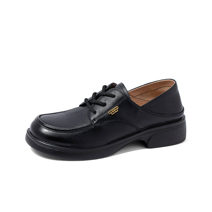 COMELY Loafers Women's Black/Beige/Light Brown