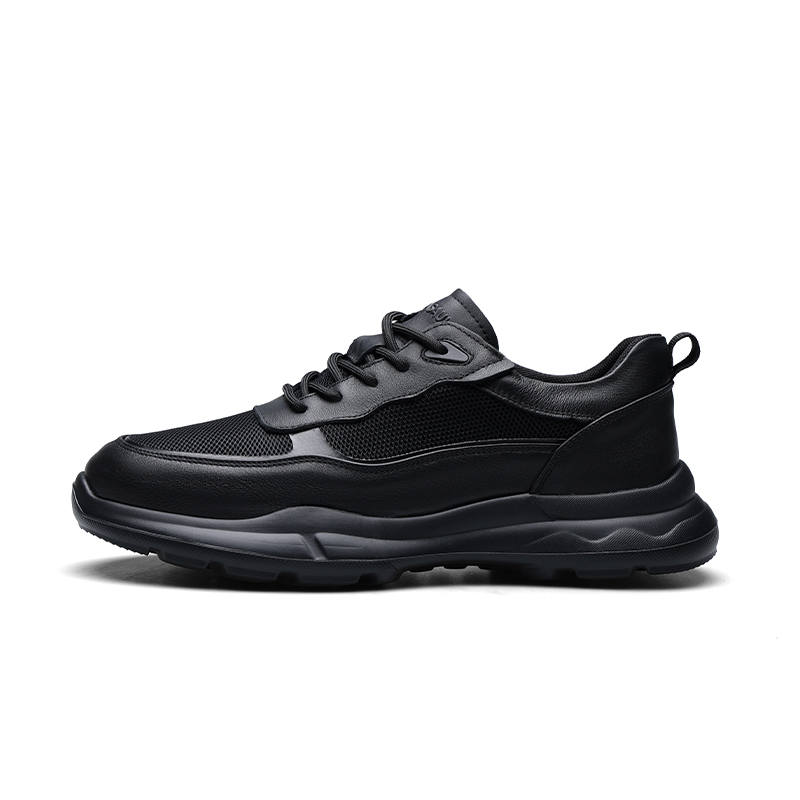 PARDASAUL Fabric Abrasion Resistant Abrasion Resistant Low top Casual Shoes Men's Black