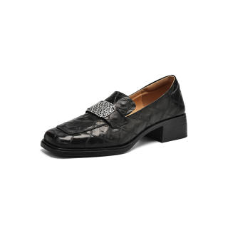 GERUIDIOU Loafers Women's Black/Brown