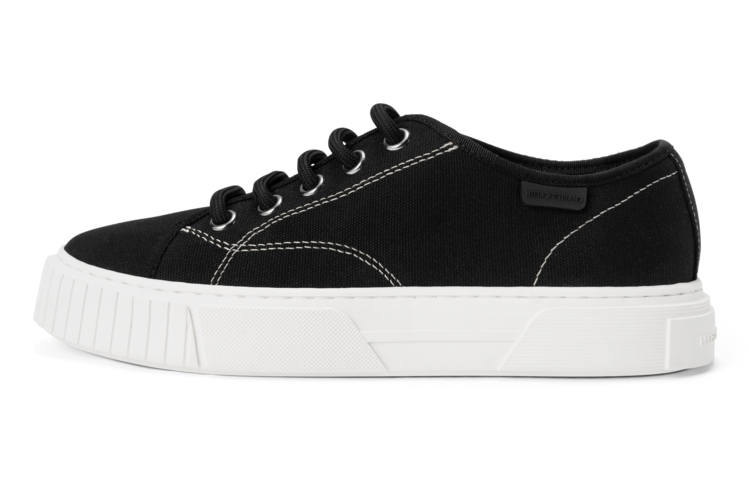 CHARLES&KEITH Fabric Low top Skateboard Shoes Women's Black