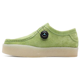 Zuogedu Trendy Vintage Style Kangaroo Shoes Low top Casual Shoes Men's Green
