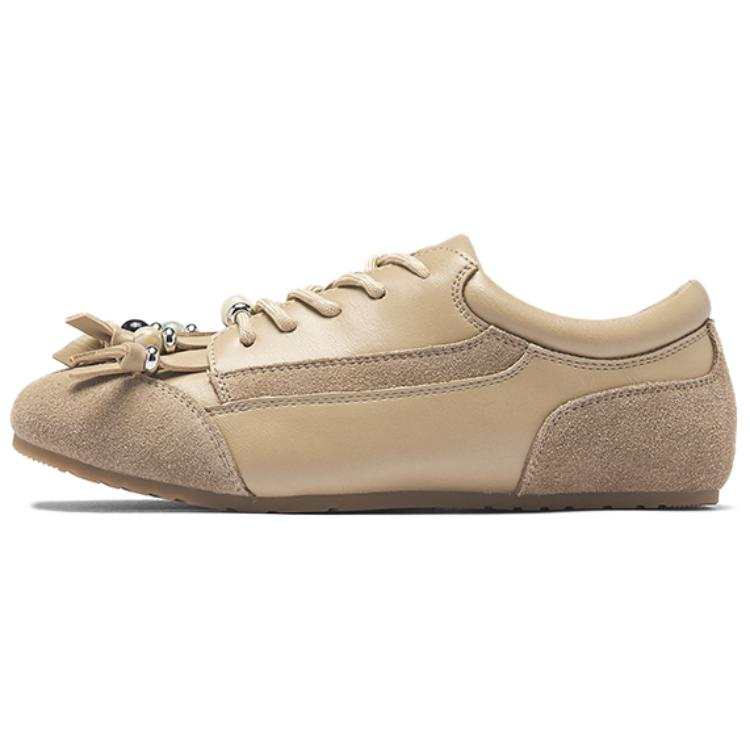 AGSDON Artificial Leather Low top German Army Trainers Women's