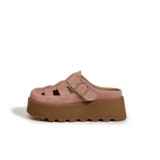 MILANLIANGE Quiet Abrasion Resistant Slip Resistant Closed Toe Slippers Women's