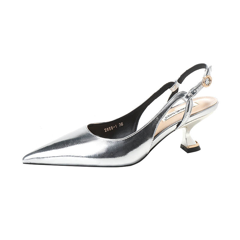 HKCP Patent Leather High Heels 5.5cm Women's