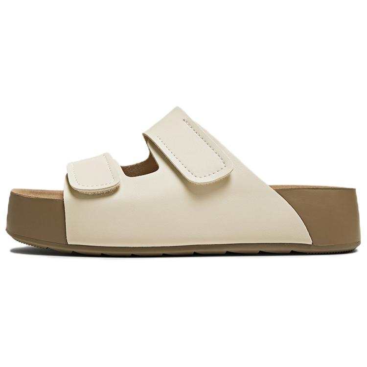 BASTO BASTO Leather Patchwork Slide Slippers Women's