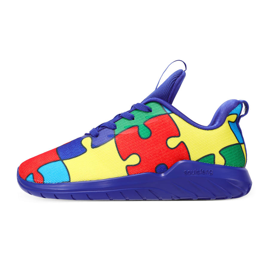 SOULSFENG Low top Casual Shoes Unisex Blue