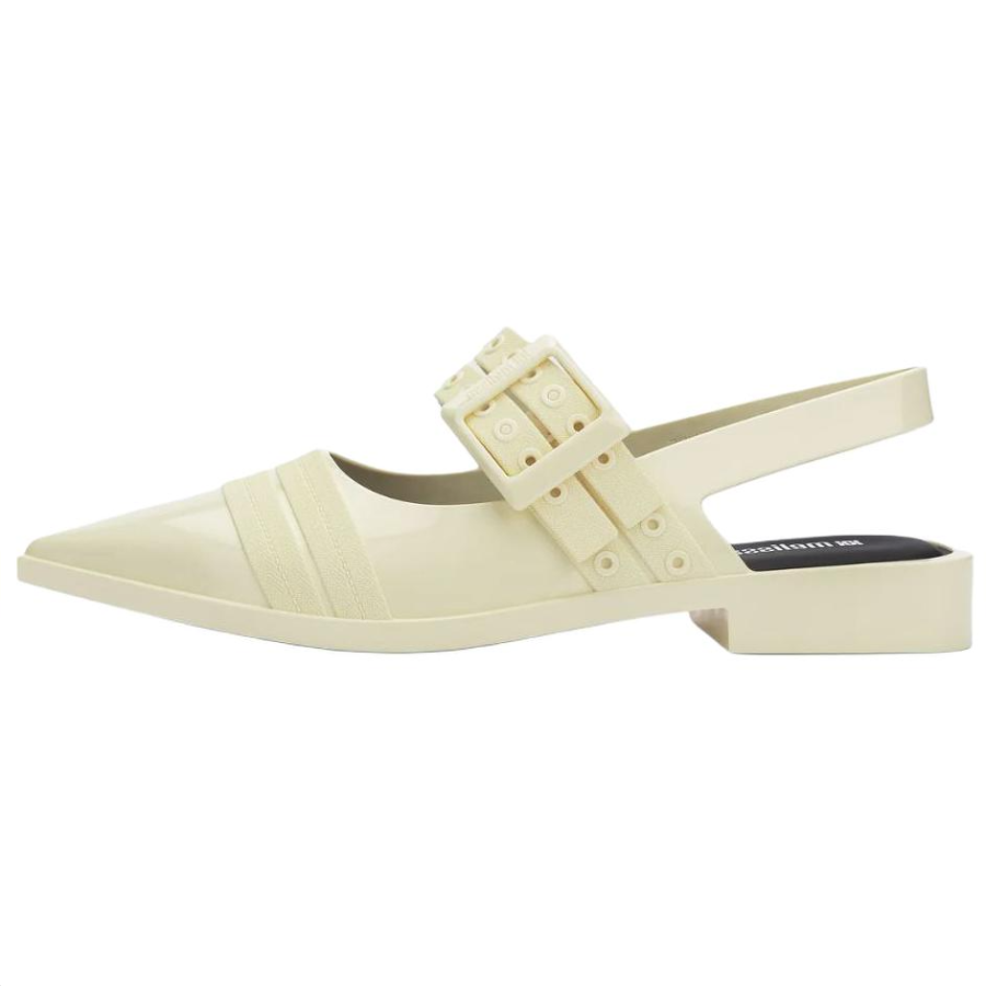 MELISSA Ladylike PVC Casual Shoes Women's Beige Yellow
