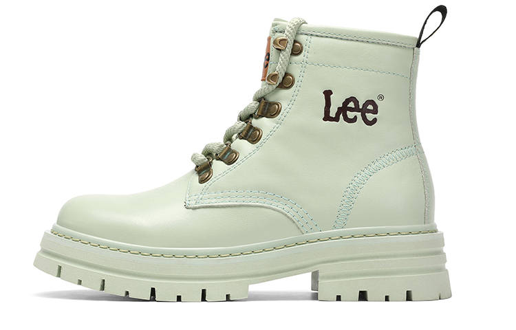 Lee Lee Combat Boots Women's Green/Blue/Pink/Black