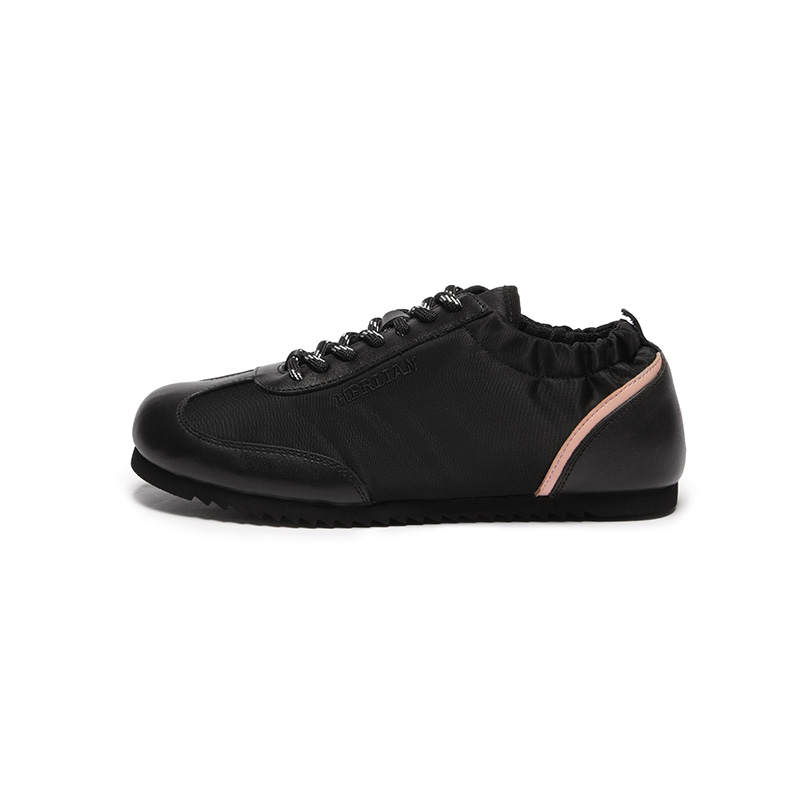 HERLIAN Casual Shoes Women's Low Top Black/Pink