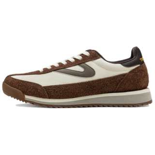 TRETORN Synthetic Leather Comfortable Abrasion Resistant Abrasion Resistant Low top Casual Shoes Unisex Beige Brown