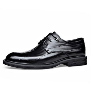 KAQIAODI Cow Split Leather Dress Shoes Men's