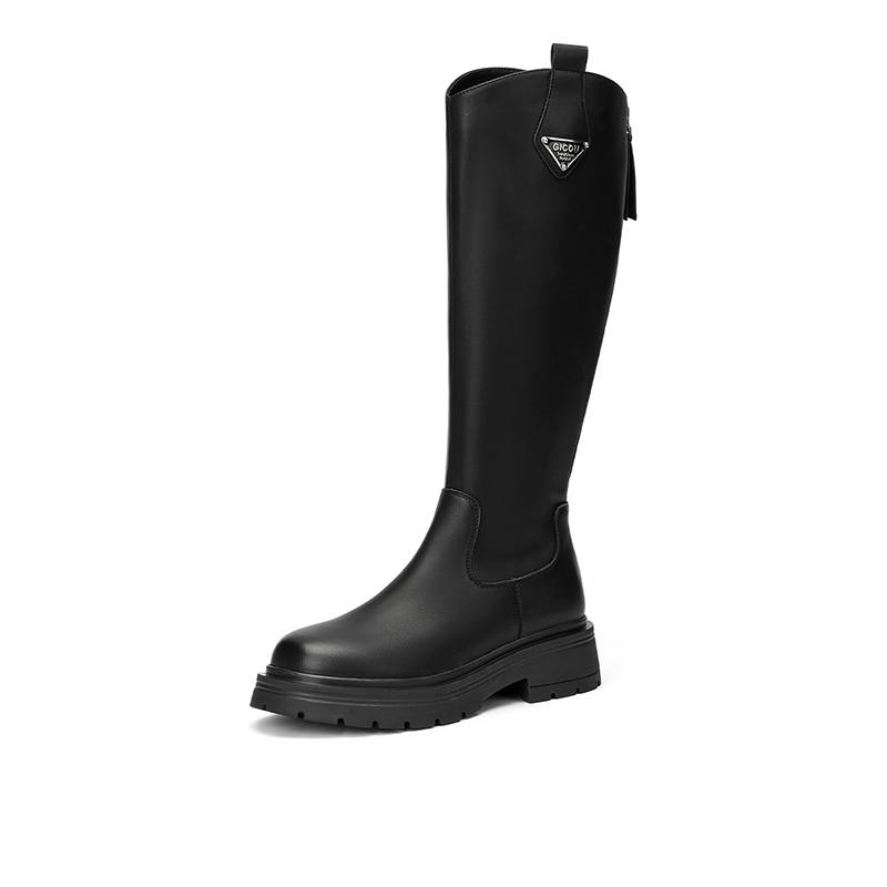 GEMEIQ GEMEIQ Pu Knee high Boots 4.8cm Women's