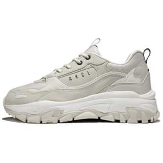 AKIII CLASSIC Comfortable Abrasion Resistant Abrasion Resistant Low top Casual Shoes Unisex Light Beige
