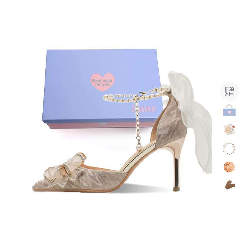 Xingdiman Pu Fashion Trend Slim Heel High Heels Women's