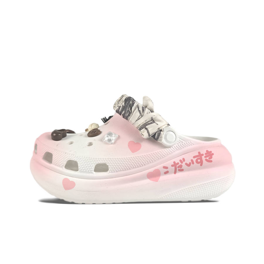 Crocs Crocs Crush Clog EVA Clogs Unisex White