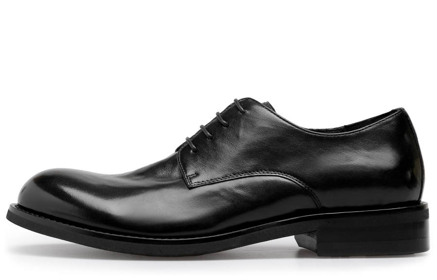 Desai Dress Shoes Men's Low Top Black, Brown
