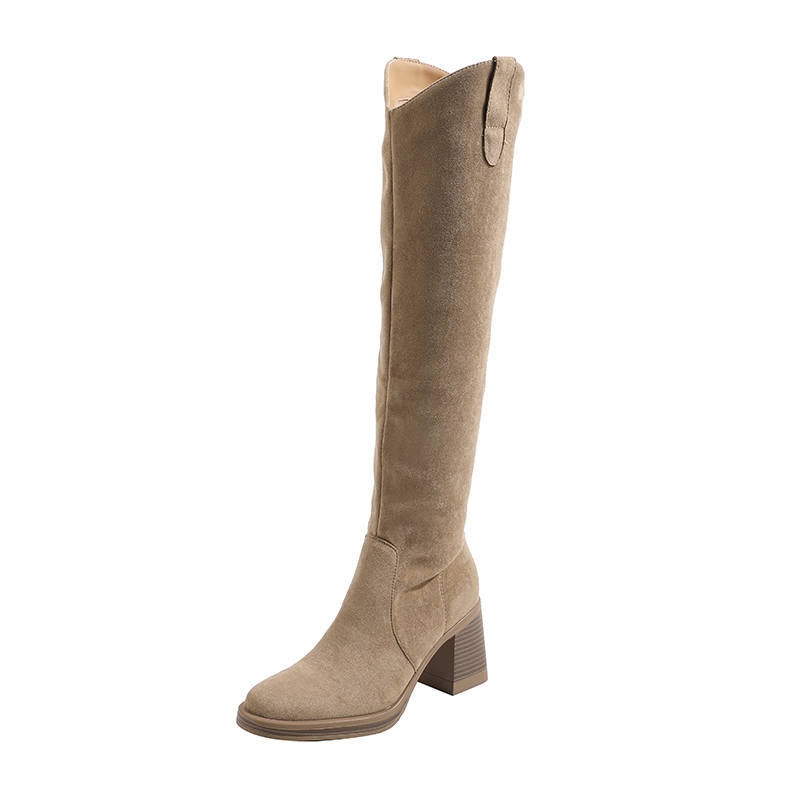 Zubumei Knee high Boots 7.5cm Women's