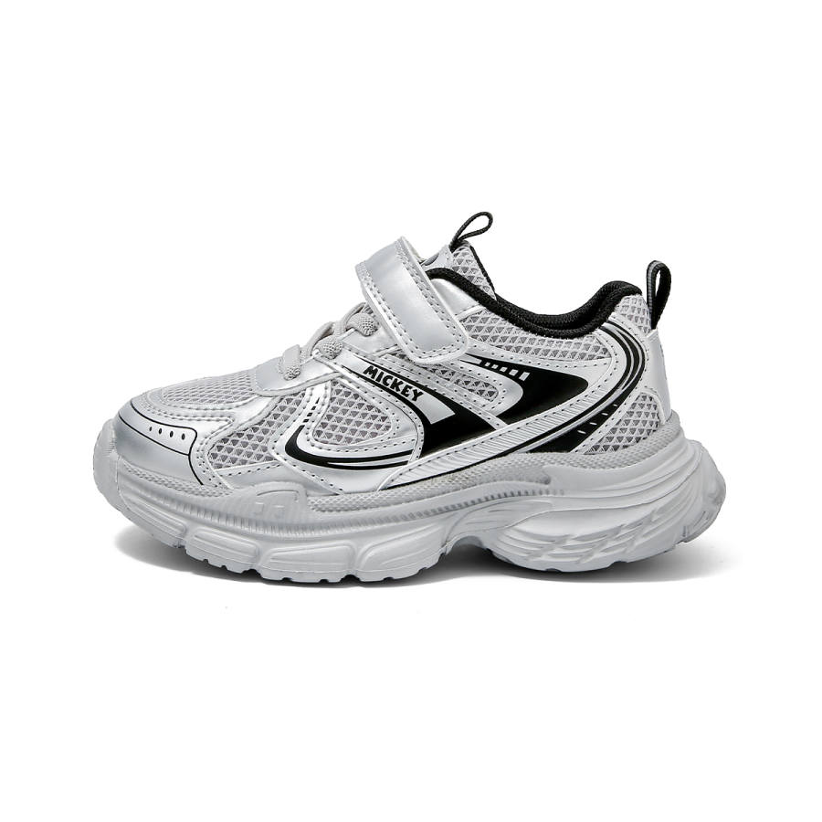 Disney Mickey Series Cushioning Slip Resistant Abrasion Resistant Low top Chunky Sneakers Women's