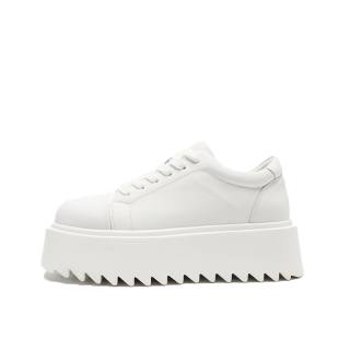 CHAOSHU Cow Split Leather Low top Skateboard Shoes Men's