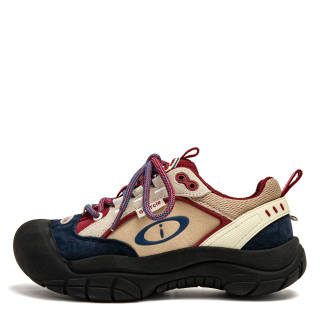 OICIRCLE Cow Suede Cushioning Low top Mountaineering Shoes Women's Ancora Red