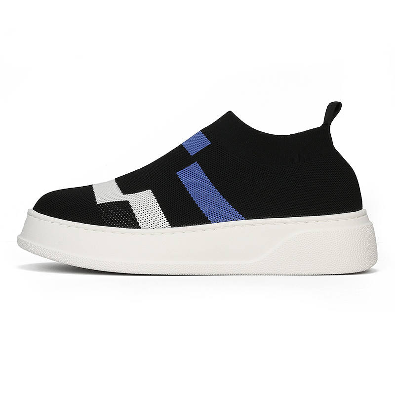 TIEKE Mesh Breathable Low top Casual Shoes Men's Black