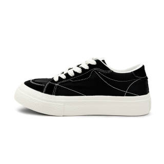 VASIBAEN Coverage Cushioning Low top Skateboard Shoes Men's Black