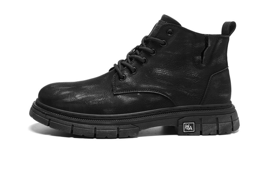 HLA HLA Combat Boots Men's Black/Gray
