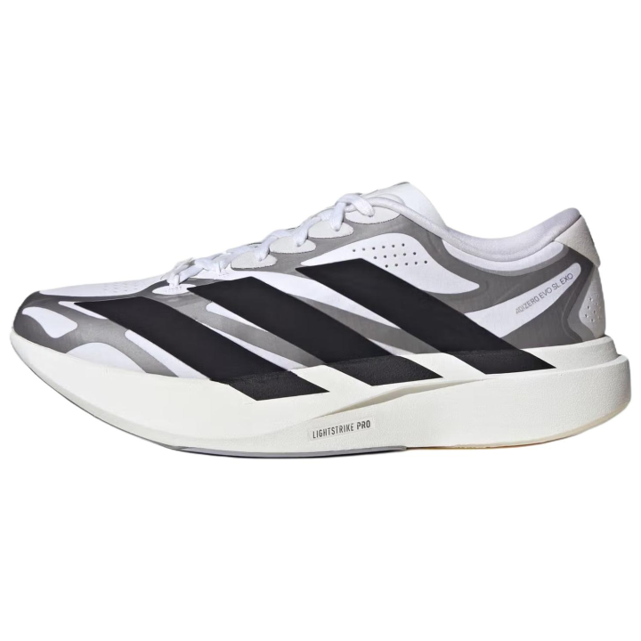 Adidas Adidas Adizero Evo SL Mesh Height Increasing Marathon Running Shoes Men's White Black