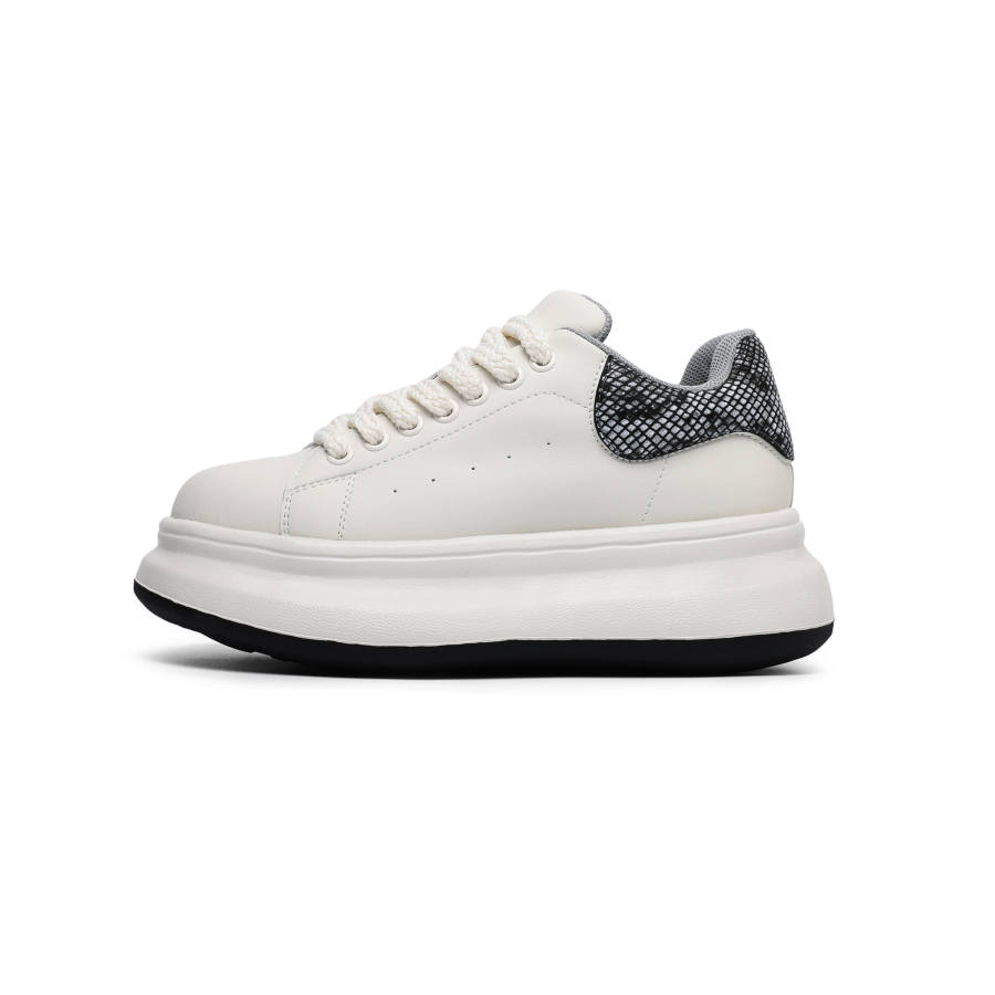 JIPOSEN Low top Skateboard Shoes Unisex Black Heel Color