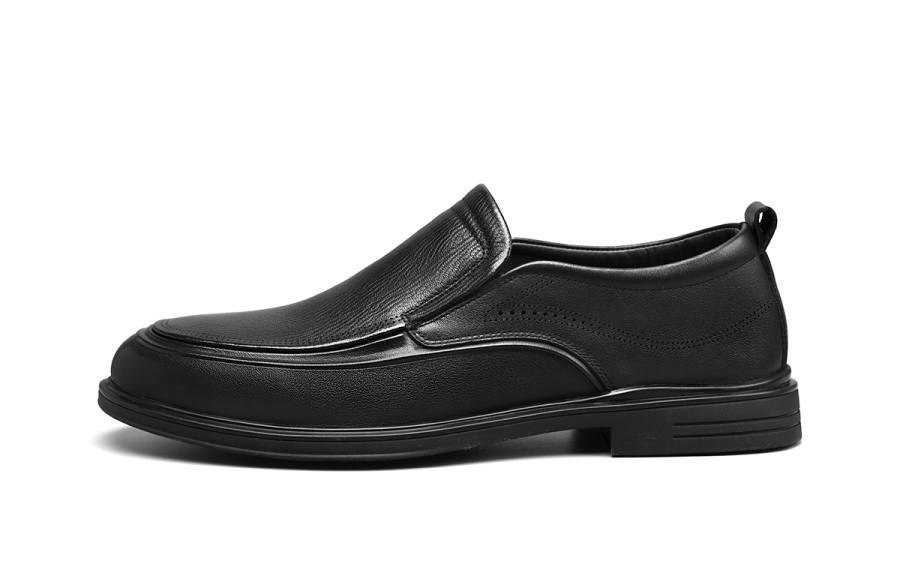 HLA Casual Leather Shoes Men's Black