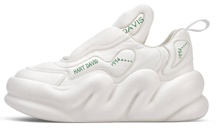 HART DAVIS HART DAVIS Cloud Series Low top Skateboard Shoes Unisex White