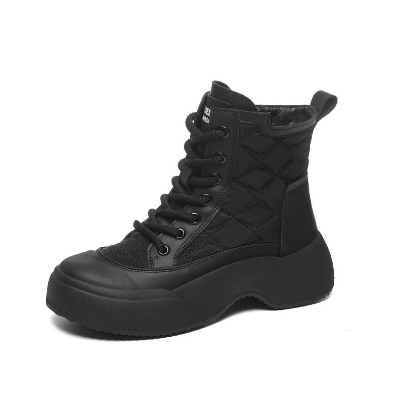 JINSITU Short Combat Boots 5cm Women's