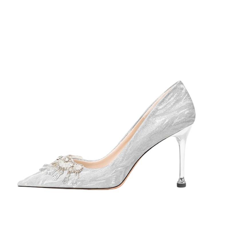 CPXO CPXO High Heels Women's Silver
