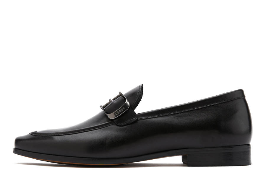 PEDRO Dress Shoes Men's Low Top Black/Camel