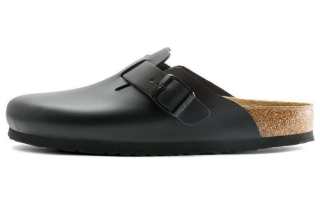 Birkenstock Closed Toe Slippers Unisex Black Narrow
