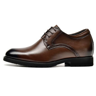 1M8 Dress Shoes Men's Low Top Coffee