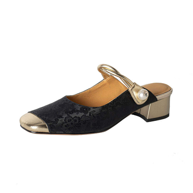 Echo&yolo TPR Sole Odor Resistant Slip Resistant Abrasion Resistant Closed Toe Slippers Women's