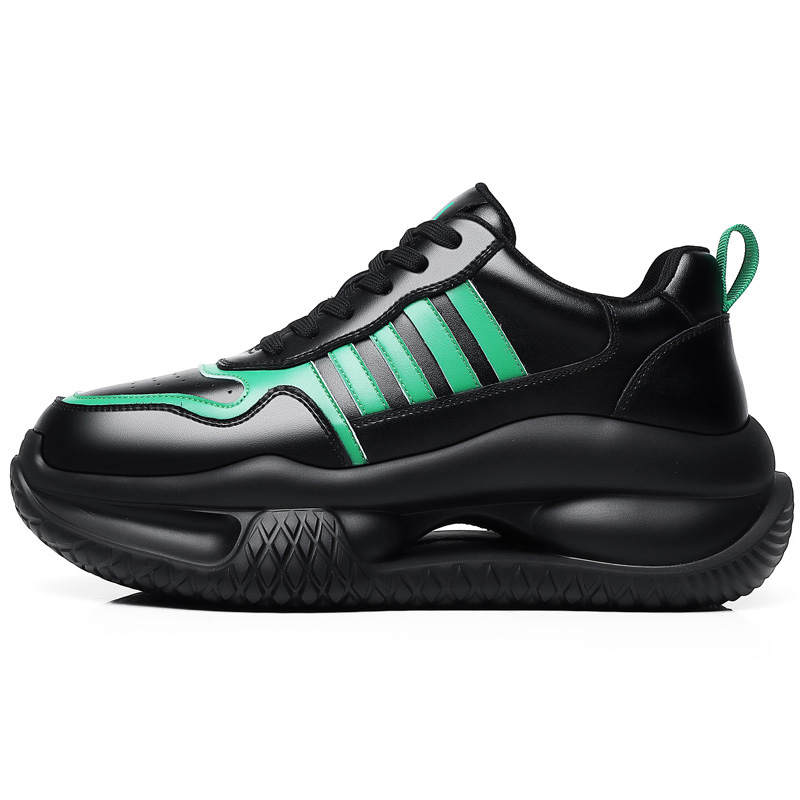 KJ Casual Shoes Men's Low Top Green