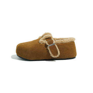 MAYOUYOU Fashionable And Versatile Fleece Lined Comfortable Casual Shoes Women's