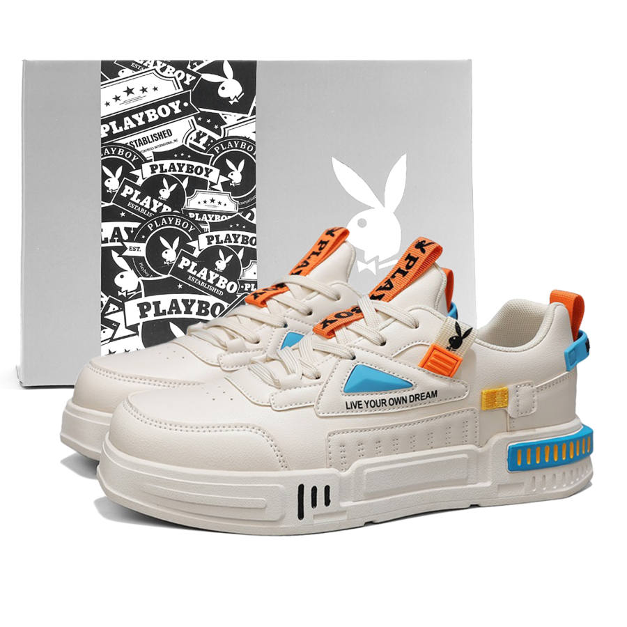 Playboy Low top Skateboard Shoes Men's