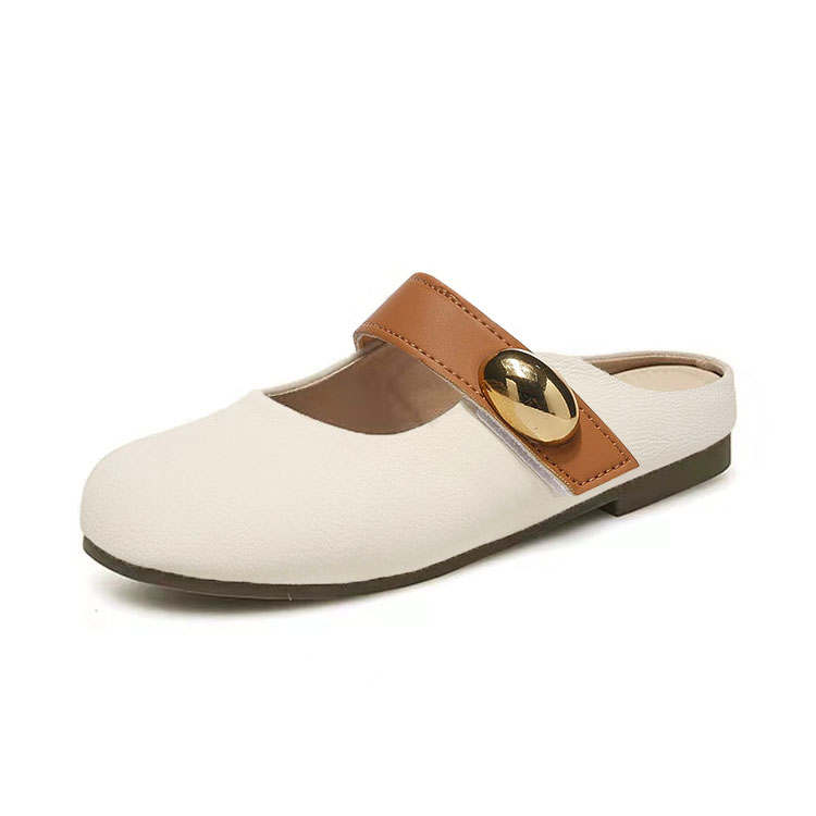 KEMANIKE Rubber Sole Closed Toe Slippers Women's